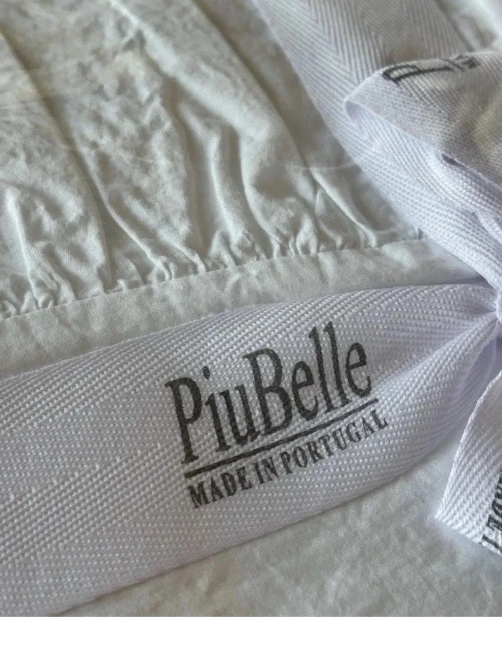 Piubelle Piu Belle Queen Sheet 4pc Set Ruffled Shabby Chic Luxury Bedding New
